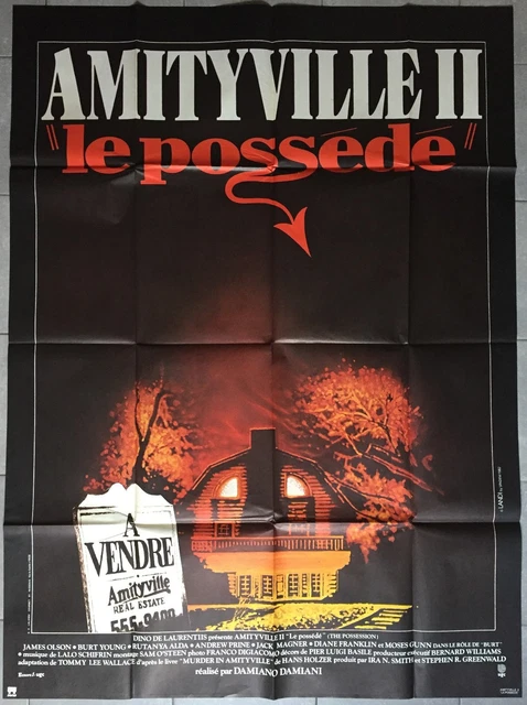 Affiche AMITYVILLE II Le Possédé DAMIANO DAMIANI James Olson 120x160cm