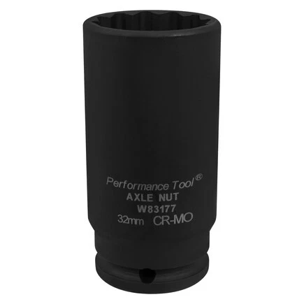 Wilmar W83177 32 Mm 12 Pt Axle Nut Socket