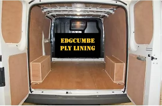 Ford Transit SWB van ply lining FWD DELUX FULL KIT w/rails 2000-2014 ply lining