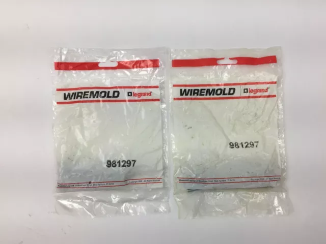 Legrand Wiremold 981297 Silver Link Strap Hardware for Floor Boxes Lot of 2