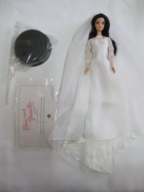 Barbie Elvis & Priscilla Presley Wedding Day Giftset Mattel Bride DOLL ONLY