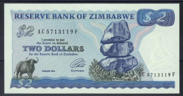 Billet de banque du Zimbabwe N° Pick 1c