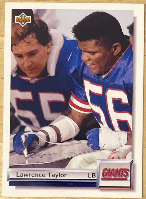1992 Upper Deck NFL Trading Card - G44 Lawrence Taylor - NEW YORK GIANTS