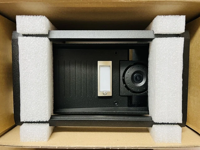 2N IP Force 9151101CHW 1-ButtonDoor Intercom Station w/HD Camera 01337-001 (New)