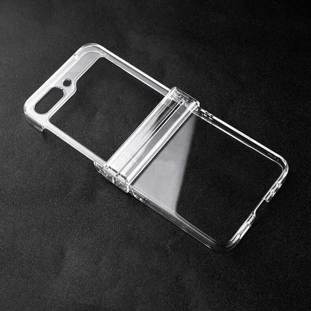 For Samsung Galaxy Z Flip5 Ultra Slim Clear PC Shockproof Phone Case Cover