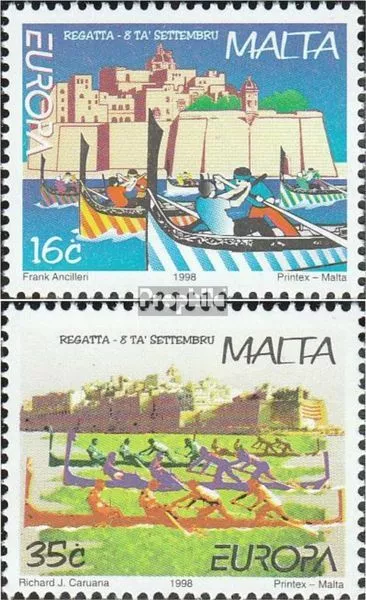 Malta 1041-1042 mint never hinged mnh 1998 Europe