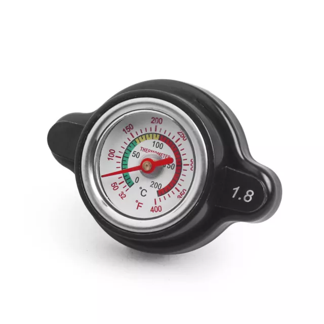 1.8 Bar High Pressure Radiator Cap 25.6psi with Temperature Gauge ATV Models