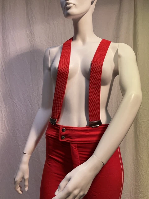 Alpin Skihose / Jethose für Alpinski mit Gamaschen 42 8