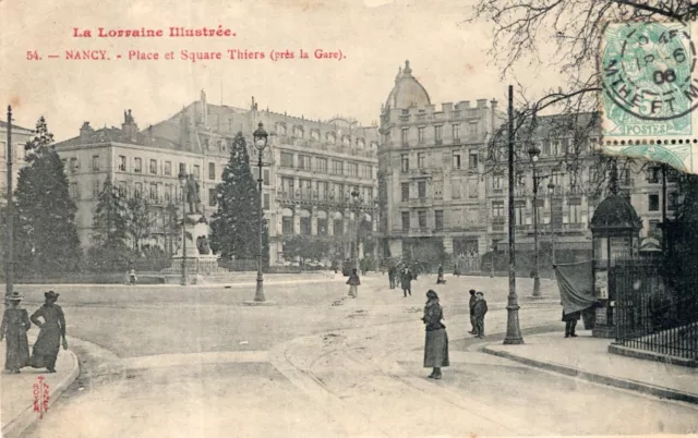 *12296 cpa Nancy -  Place et Square Thiers