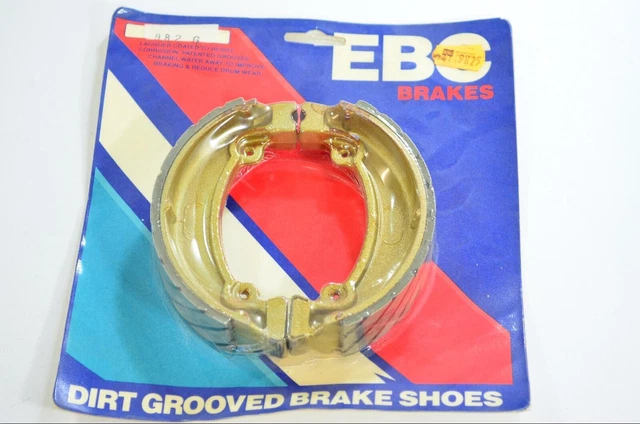 Grooved Organic Brake Shoes EBC 982G