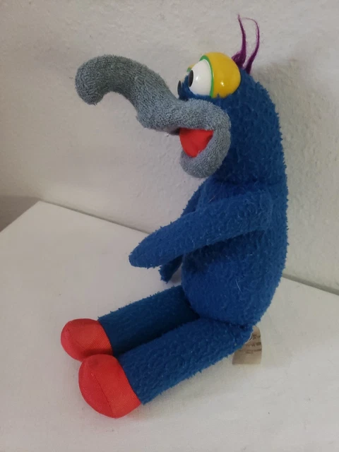 Vintage Fisher Price The Muppets 13” Gonzo Plush Toy #858 Stuffed Doll Blue 6