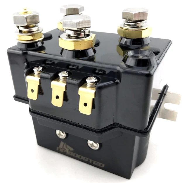 12V ATV UTV Winch Motor Solenoid Relay Contactor Rocker Switch Control