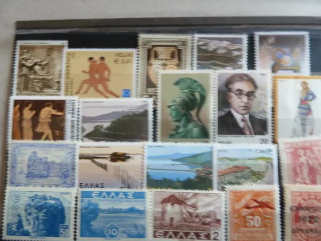 Grece Lot De Timbres Neufs **/*  Tous Differents