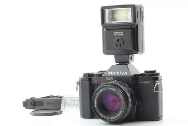 [Near MINT] Mamiya ZM Quartz  Film Camera W/ Sekor E 50mm Lens F1.7 S From JAPAN