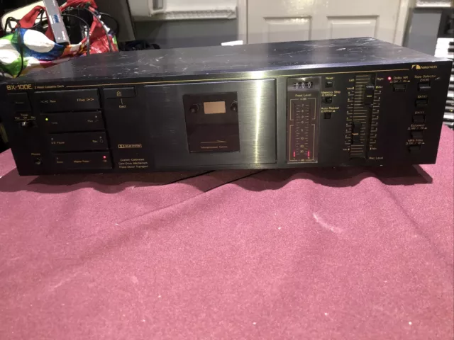 Nakamichi BX-100E 2 Head 3 Motor Stereo Cassette Deck