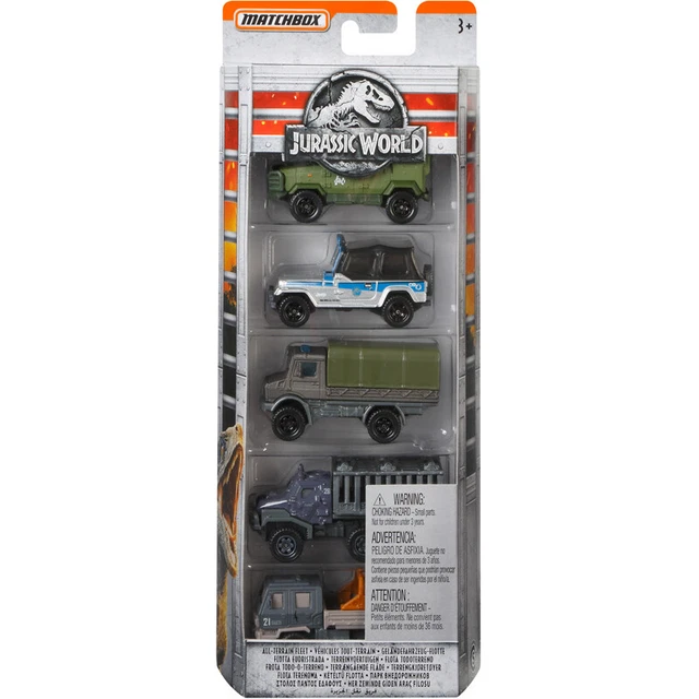 Matchbox jurassic world 5 pack hotsell