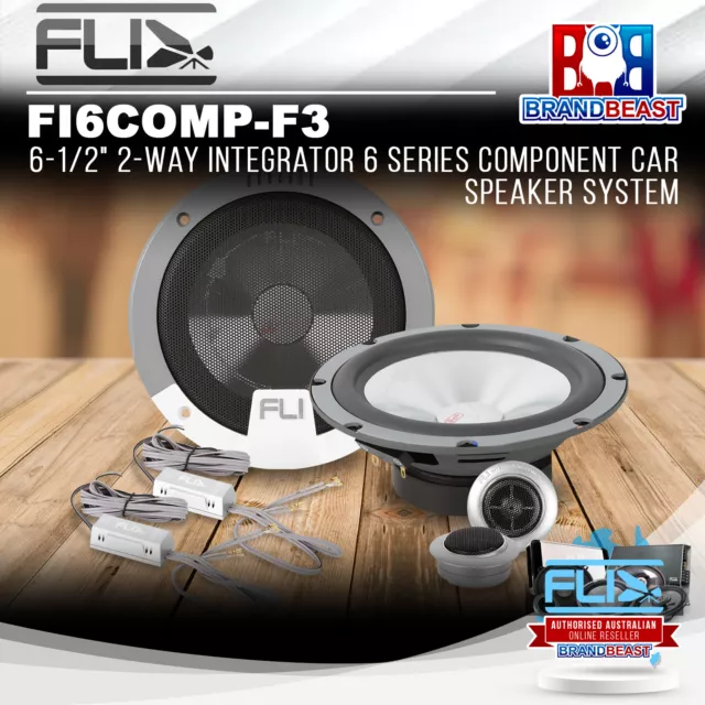 Fli FI6COMP-F3 6.5" 2-Way Integrator 6 Series Component Speaker System