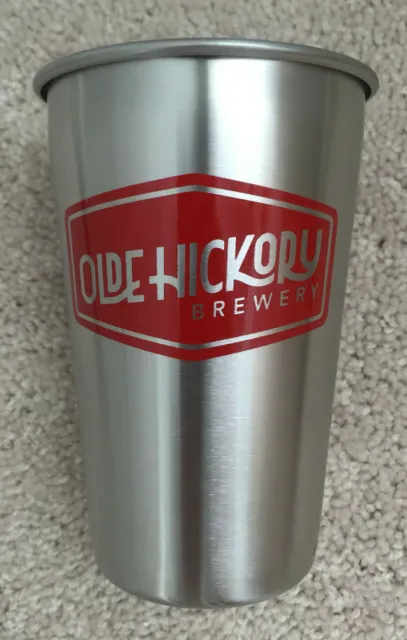 Olde Hickory BREWERY Metal Beer Cup