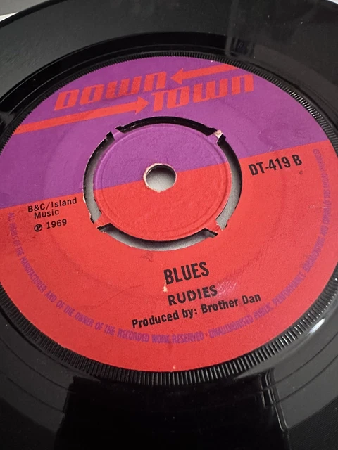 The Rudies TONY TRIBE / The Rudies - Red, Red Wine / Blues (7