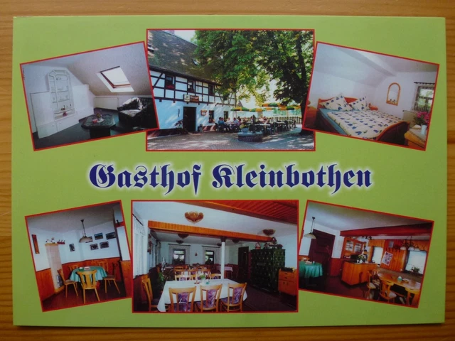 AK Gasthof Kleinbothen Dorfstraße Großbothen Stadt Grimma Landkreis Leipzig