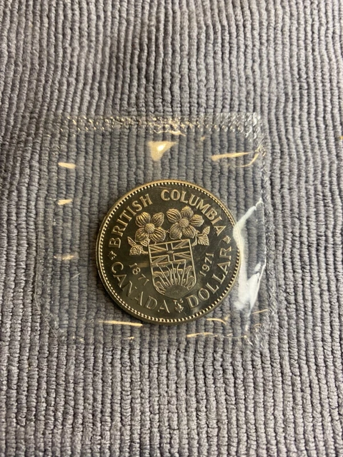 1971 Canada $1 Dollar - Proof Like (PL) Uncirculated From Set  - original seal