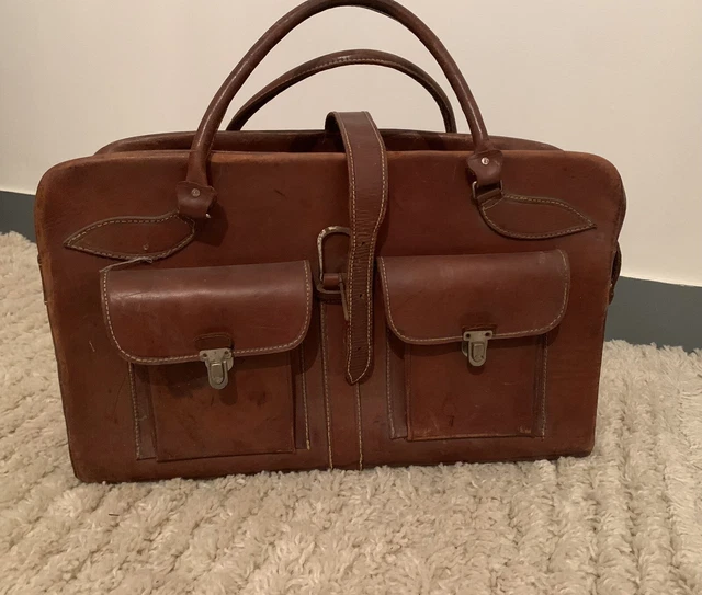 Besace en cuir homme vintage - Élégance et solidité au quotidien – Le Sac Bandoulière