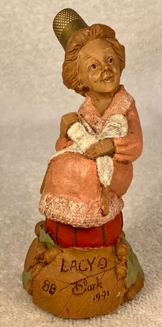 LACY-R 1991~Tom Clark Gnome~Cairn Studio Item #5176~Edition #88~w/COA & Story