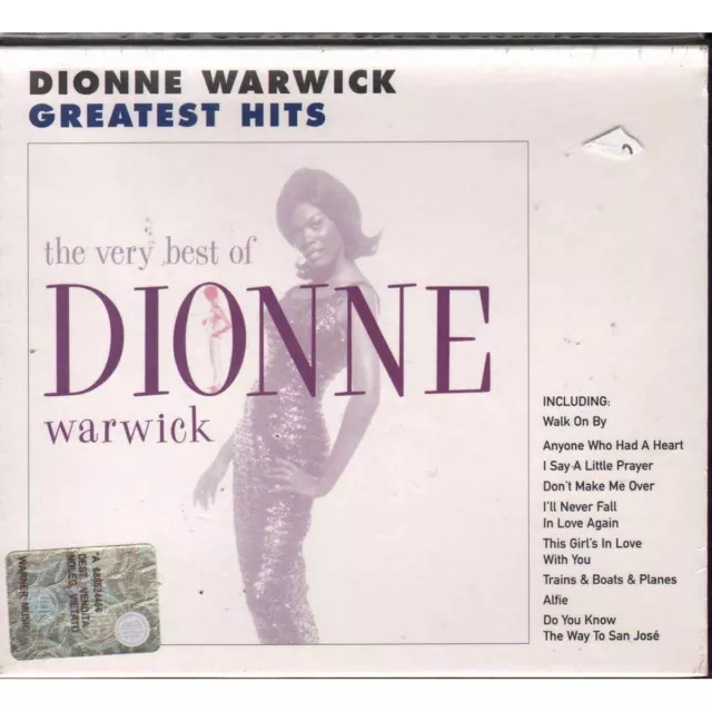 Dionne Warwick CD The Very Best Of / Rhino Records 8122-79839-2 Scellé