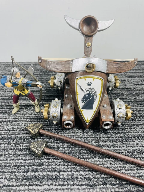 🔥 Papo • Catapult • Weapon Soldier Figure • 2009 • Read~