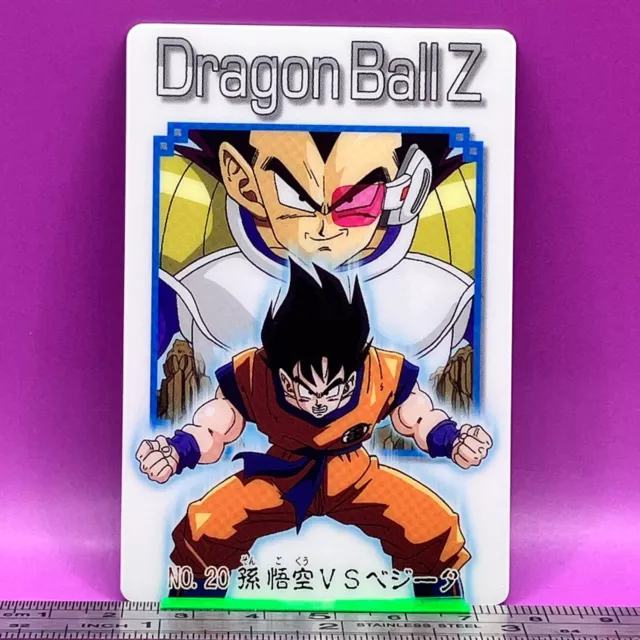 Son Goku Vegeta 20 Dragon Ball Wafer Card DBZ Carte BANDAI 2003 TCG Japan #729