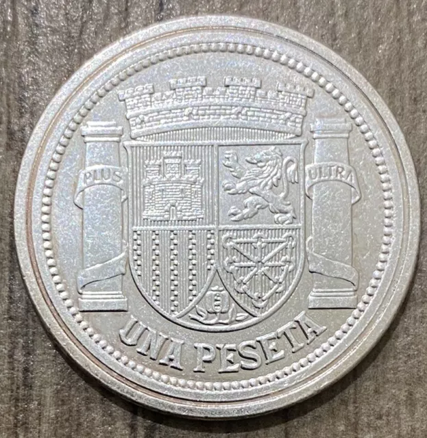 Reproducción Moneda Plata España   1 Peseta 1933 Republica  Spain