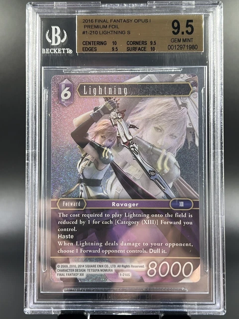 FINAL FANTASY TCG (FFTCG) Foil Promo Lightning PR-003 NM