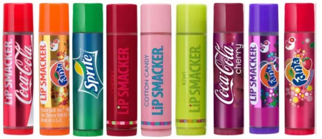 Lip Smacker Variety Flavoured Lip Balms