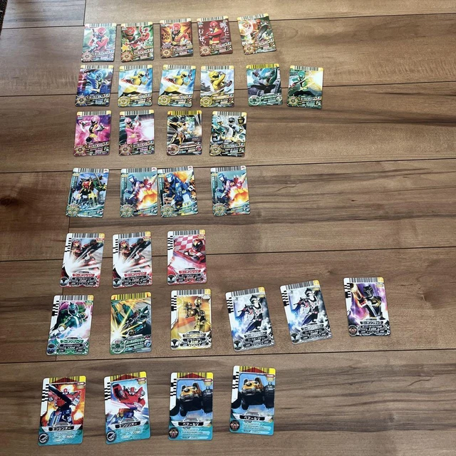 Kaizoku Sentai Gokaiger Engine Go-Onger 32 Cards