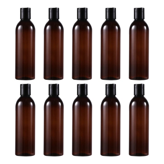 10pcs Empty Bottles Travel Shampoo Containers Liquid Spray Bottle