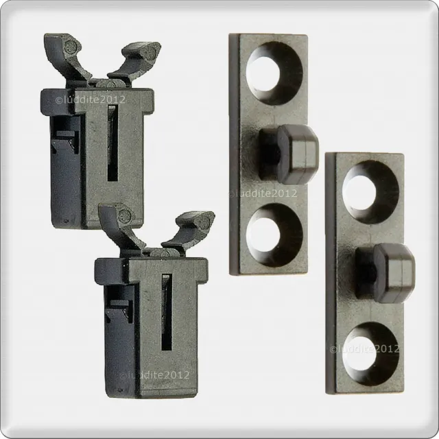 2X TOUCH LID bin replacement clip & 2x Striker pins latch catch Fits  Brabantia L £4.95 - PicClick UK