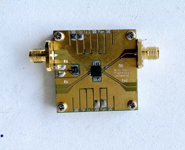 Micro Mobio RF Amplificateur Évaluation Board