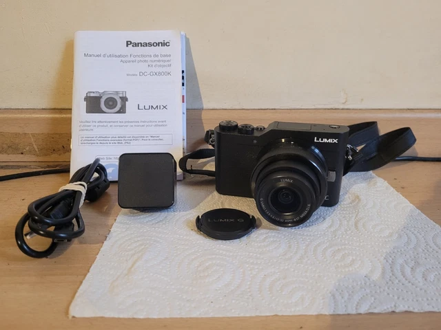 Appareil photo numérique hybride Panasonic Lumix DC-GX800 + Objectif 12-32 mm