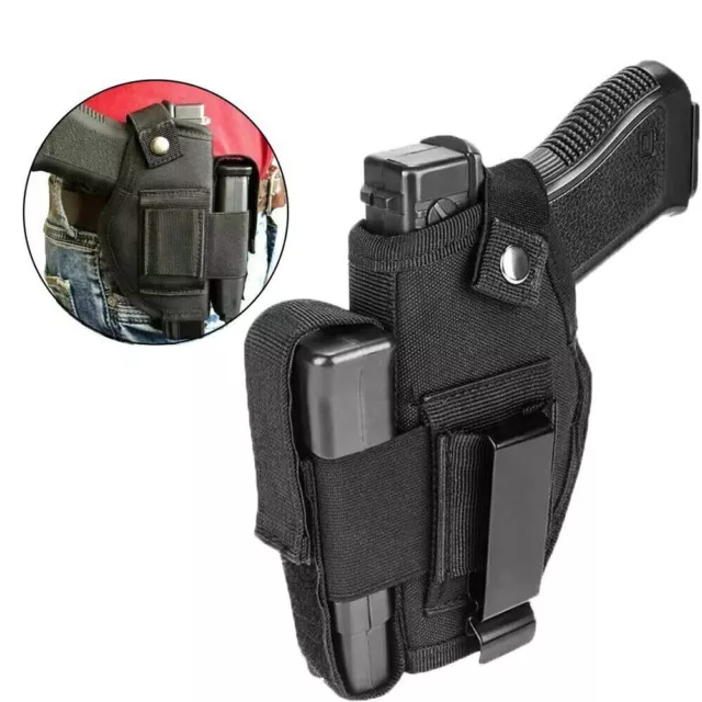 Gun Holster for Concealed Carry Handguns Pistol Holster IWB/OWB with Mag Pouch