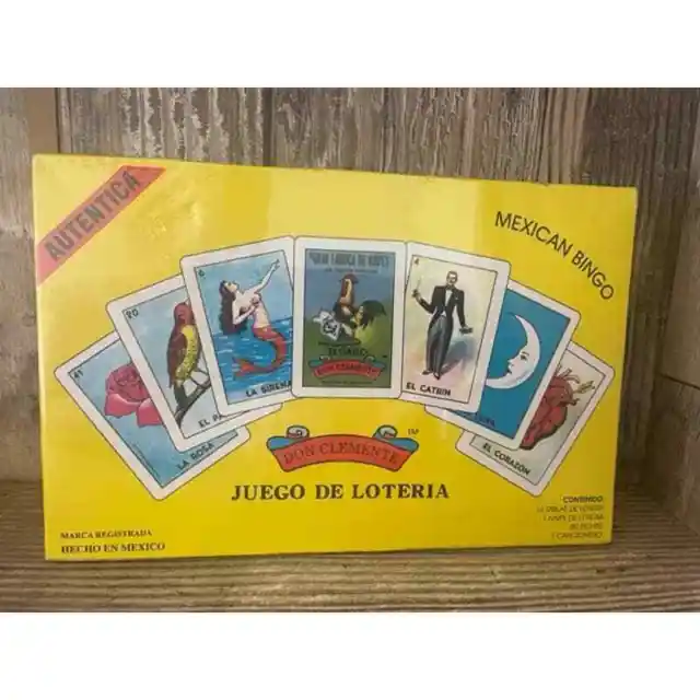 Don Clemente Authentic Loteria Mexican Bingo Card Game NEW