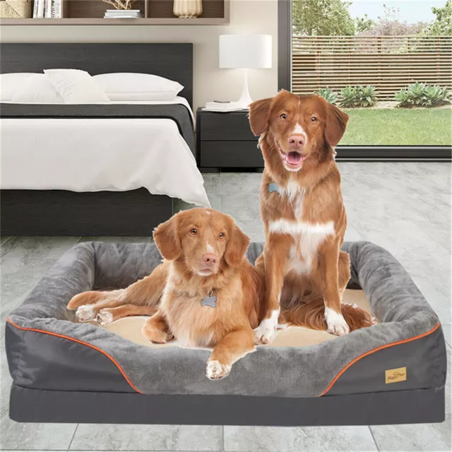 Giant Large Dog Bed Pet Sofa Couch Cushion Washable Non Slip Warm Basket Lounger