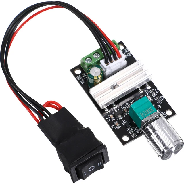 Regolatore Di Velocità Per Motore DC A Spazzole - Modulo PWM ZW70A108S 12V 24V 36V 48V 70A 4000W - Ingresso 10-60V, Controllo Con Potenziometro, Protezione Da Sovracorrente 80A - 3
