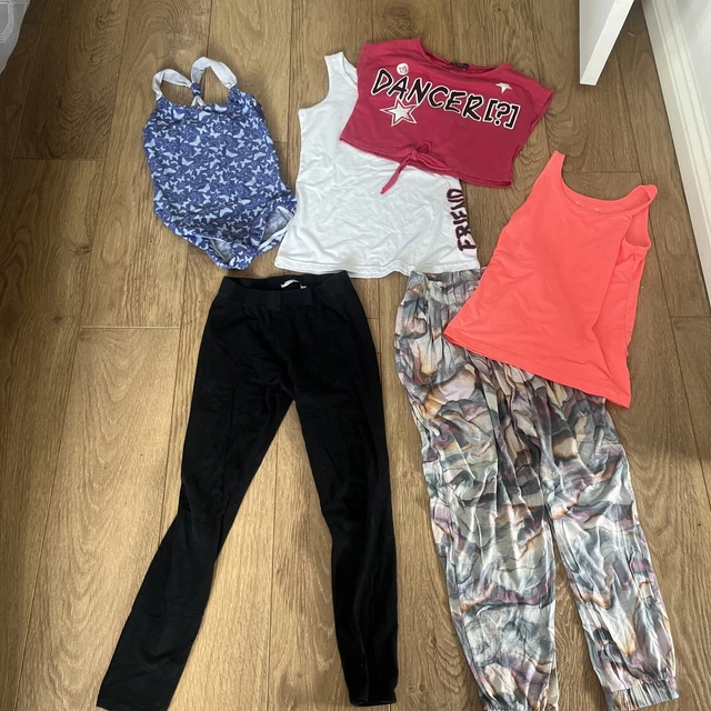 girls summer holiday Clothes bundle 10-11 years  next m&s Etc 6 Items