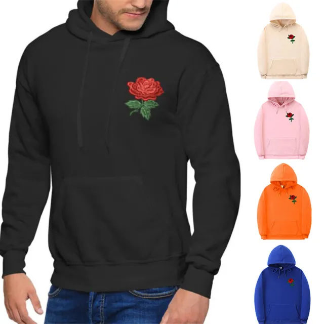 England Rose Hoodie Rugby Men Vintage Nations Rose Cup Hooded Women English