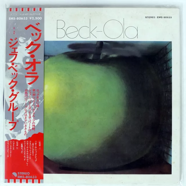 Jeff Beck Group Beck Ola Emi Ems80633 Japan Obi Vinyl Lp