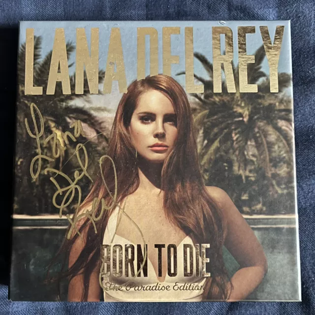 Lana Del Rey "Born To Die - The Paradise Edition" Signed Box Set New  / Neuf