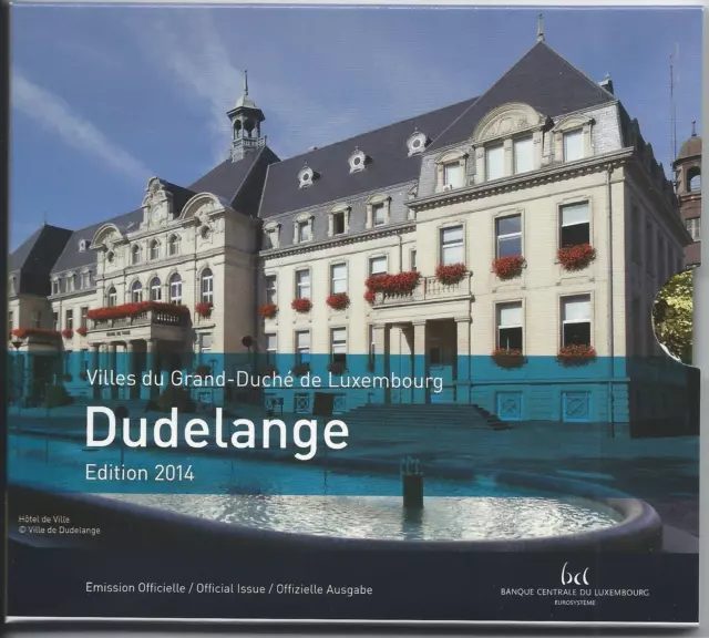 Luxembourg - Coffret Brillant Universel 2014 - Ville de Dudelange