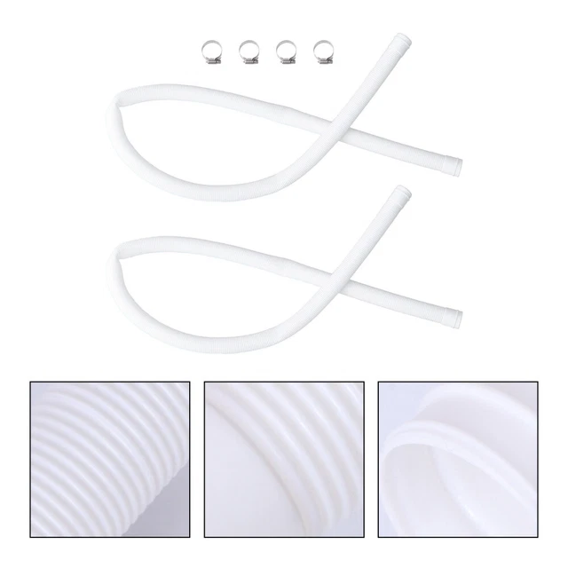 Tubo Di Ricambio Flow Per Piscina – Diametro 32 Mm, Bianco, Venduto Al Metro – Ideale Per Pompe E Skimmer