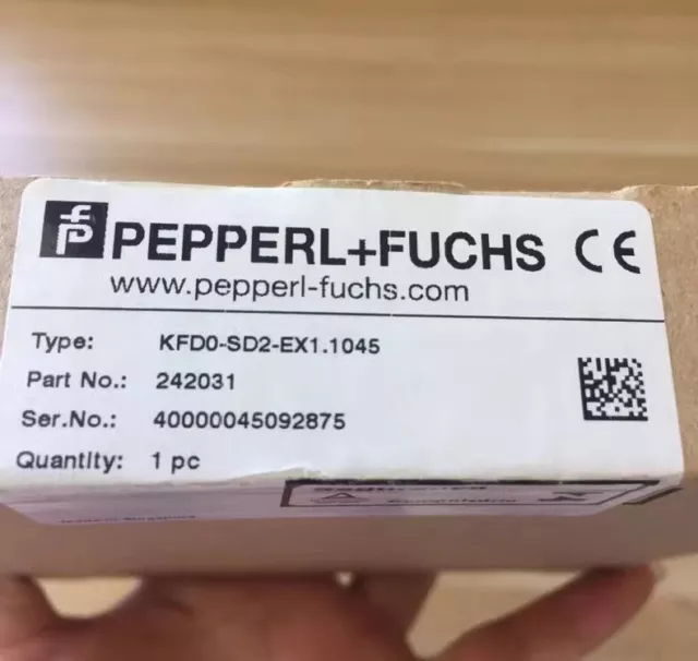 1pcs PEPPEERL+FUCHS Safety barrier KFD0-SD2-EX1.1045 isolation barrier