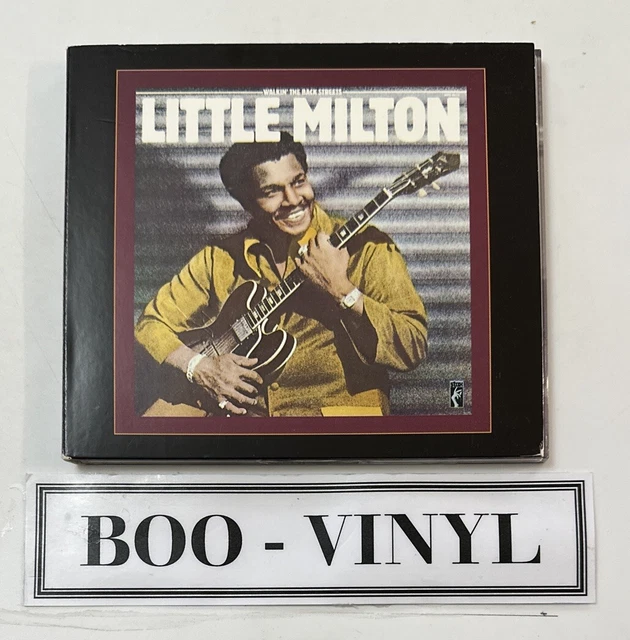 Little Milton Walkin The Back Streets Album Cd Digipak Funk Soul